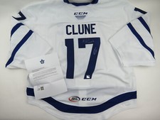 Rich Clune Toronto Marlies Pre-Game Worn AHL Pro Stock Hockey Jersey 58 GOALIE