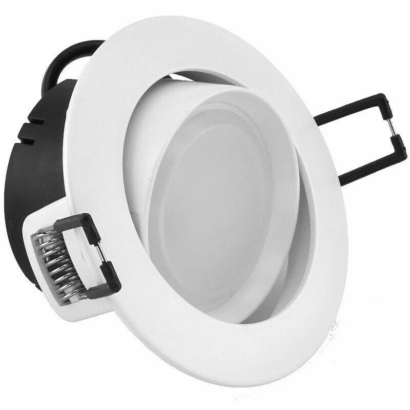 FARETTO AD INCASSO LED DI FORMA ROTONDO DA 6W CON LUCE ORIENTABILE BENOVO UGR19 - Immagine 1 di 1