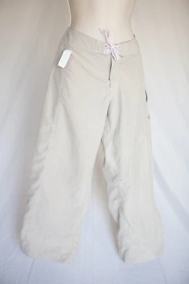 Pantalones capri de senderismo North Face beige para mujer talla 4 Foto 1 de 4