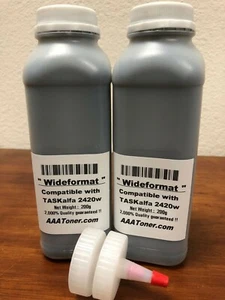 (2 piezas) Recarga de tóner de formato ancho compatible con Kyocera TASKalfa 2420w - Imagen 1 de 2