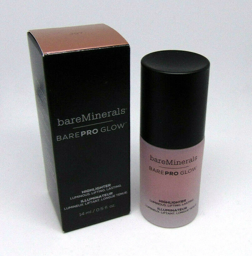BARE MINERALS BARE PRO GLOW Highlighter Fierce  0.5Fl.oz./14ml NIB - Image 1 of 1