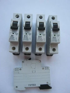 MK SENTRY 59 SERIES 5906s B6/5910s B10/ 5916s B16/ 5932s B32/5940s B40 MCB'S - Imagen 1 de 1