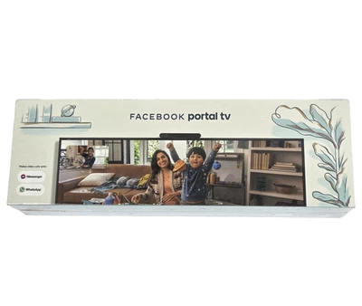 Facebook Portal TV Smart Video Calling Alexa LW94NS Black Brand New Sealed 1a - Image 1 of 4