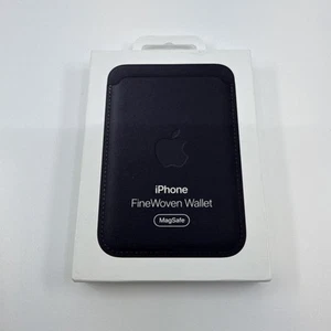 Apple Finewoven Wallet With Magsafe for iPhone- Black - Genuine Apple Product - Photo 1 sur 4
