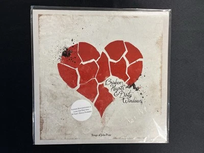 John Prine Tribute / Broken Hearts & Dirty Windows 2010 Vinyl LP M/M Bon Iver - Image 1 of 2