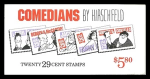 U.S. / 1991 / COMEDIANS / By HERSCHFELD / 20x29c / SEALED - Picture 1 of 1