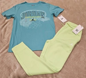 BNWT Jordan 2 Piece Pant Set Sz Large Youth 12/14 - Picture 1 of 1