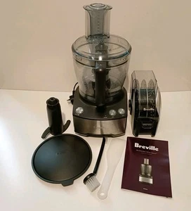 Breville Ikon Kitchen Wizz Quad Food Processor + All Blades/Accessories BFP650 - Picture 1 of 20