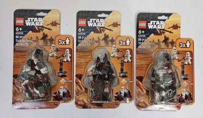 LEGO 40558 Star Wars Clone Trooper Command Station Clone Wars Lot of 3 Sealed - Image 1 of 4