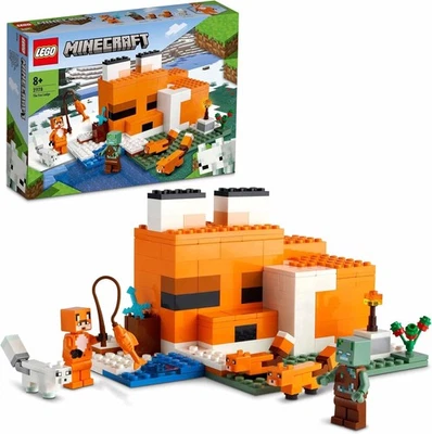 LEGO 21178 - MINECRAFT JOUET MAISON LE REFUGE RENARD - DÈS 8 ANS - Photo 1/4