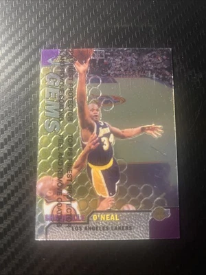 1999-00 Topps Finest Shaq Shaquille Oneal W-Peel Coating Gems #106 - Image 1 of 3