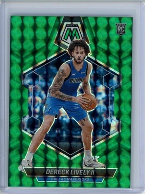 2023-24 Panini Mosaic - Dereck Lively II Rookie Green Mosaic #248 - Image 1 of 2