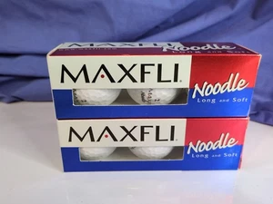 Maxfli Noodle Golf Balls Long & Soft 2 Sleeves Core Distance New - Picture 1 of 2
