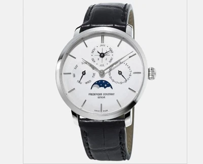 Frédérique Constant Slimline Silver Men's Watch - FC-775S4S6 - Image 1 of 4