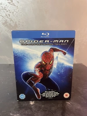 Spider-Man: The High Definition Trilogy Box Set Blu-ray 2007 VGC - Image 1 of 4