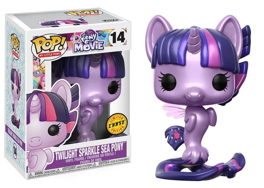 Funko Pop My Little Pony Película Crepúsculo Brillo Sea Pony Edición Limitada Persecución # Foto 1 de 1