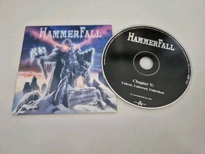 HammerFall – Chapter V: Unbent, Unbowed, Unbroken, CD Album PROMO, Germany  2005 - Bild 1 von 2