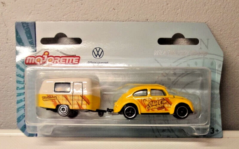 Majorette 212055007 - VW The Originals Trailer Volkswagen T1 Rimorchio Barca