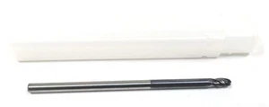 1/8" (.125") 4 Flute Carbide Long Reach Ball End Mill 2708S - Picture 1 of 1