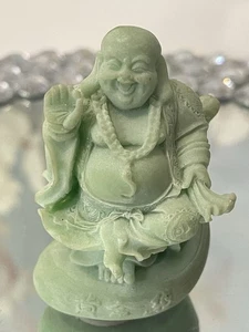 Small Chinese Buddha Green - Picture 1 of 6