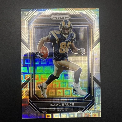 2022 Panini Prizm Pandora Premium Silver Holo /400 #168 Isaac Bruce Rams - Image 1 of 2