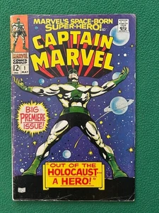 Cómics de Marvel de Capitán Marvel #1 de mayo de 1968 Edad de Plata, buenos a muy buenos - Imagen 1 de 9