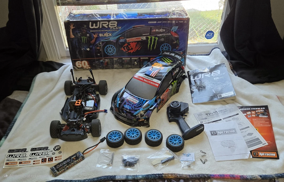 CrazyRacer Alu-Frontgehäuse Für HPI Bullet 3.0 MT ST Ken Block WR8 Flux – Silber, 1-teilig