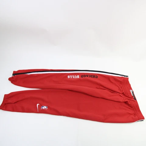 Chicago Bulls Nike NBA Authentics Athletic Pants Men's Red Used Cover