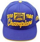 Los Angeles Lakers Men NBA Basketball 2010 Champions Back to Back Cap Adidas Hat