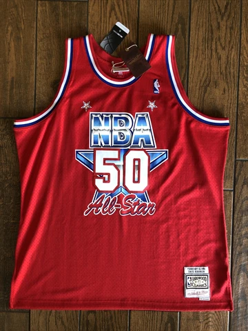 Mitchell & Ness San Antonio David Robinson SWINGMAN Jersey 2XL red 1991 all star Cover