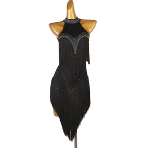NEU Latino salsa Kleid TanzKleid LatinaKleid Latein Kleid Turnierkleid#F845 - Bild 1 von 5