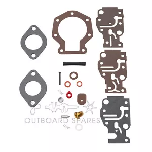 Evinrude Johnson Carburettor Kit No Float for 6, 8, 9.9 ,15hp Outboard # 439073 - Picture 1 of 1