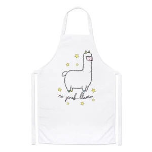 No Prob-Llama Chefs Apron - Llama Alpaca Funny Funny Cooking - Picture 1 of 1