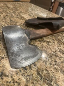 Vintage Plumb Awesome Hatchet Great Patina Great Vintage Handle - Picture 1 of 14