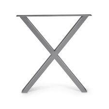 2x estructura de mesa estructura en cruz de metal patas de mesa base de...