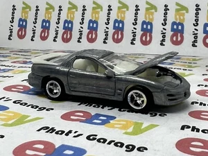 Johnny Lightning Pontiac Firebird Trans Am RAW ZAMAC White Interior Prototype - Picture 1 of 7