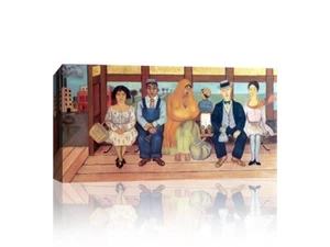 Frida Kahlo - The Bus - CANVAS OR PRINT WALL ART - Picture 1 of 4