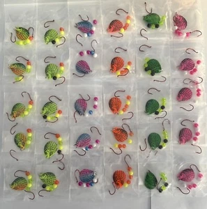 30 Spinner Walleye Crawler Harnesses Size 3 Colorado Blades 2 Hooks - Picture 1 of 1