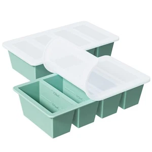 Silicone Freezer Tray for Sauce Cube GGOW Silicone Freezing Tray for Soup Sto... - Picture 1 of 7