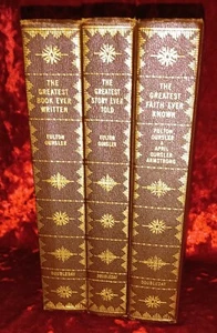 FULTON OUTSLER: Größtes Buch, das jemals geschrieben wurde, Geschichte, die jemals erzählt wurde, Glaube aller Zeiten K. (3 HB) - Bild 1 von 12
