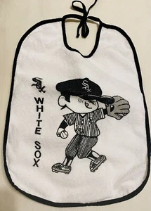 CHICAGO White SOX BABY BIB Vintage Souvenir MLB Genuine Merchandise - Picture 1 of 7