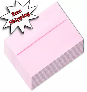 250 sobres pastel rosa A7 para tarjetas de felicitación 5x7 invitación anuncio ducha 7 - Imagen 1 de 8