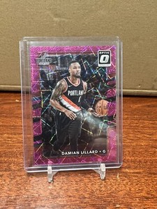 2017-18 Panini Donruss Optic Pink Velocity Prizm /79 Damian Lillard #122
