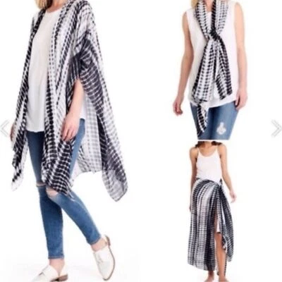 Michael Stars Multiuso Tie Dye Envoltura Shaw Encubrimiento Foto 1 de 4