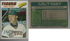 2016 Topps 65th Anniversary Buybacks Limited Red Milt May #1977-98