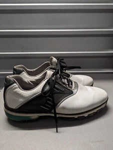 Etonic Men's Size 10 Golf Shoes, White / Brown - Picture 1 of 7