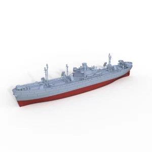 SSMODEL SSC350725S-A 1/350 kit modellino militare USN cargo nave liberty scafo completo - Foto 1 di 3