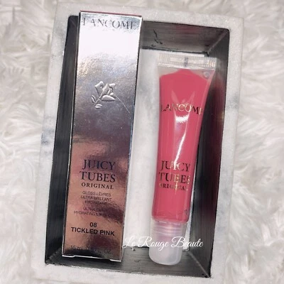 Lancome Juicy Tubes Original Hydrating Lip Gloss - 08 Tickled Pink  - Image 1 of 2
