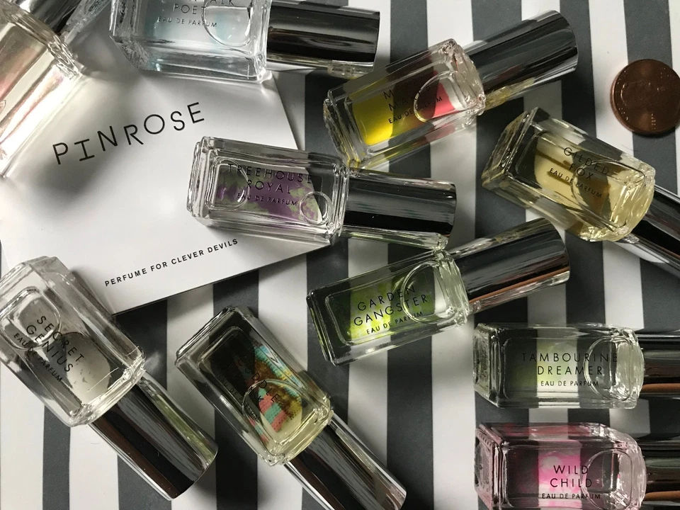 Perfume PINROSE * .1 OZ ROLLERBALL * NUEVO SIN CAJA Foto 1 de 1