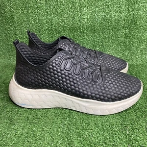 Ecco Herren Therap Sneaker Gr. 43 / 9 schwarz Struktur Leder Sportschuh - Bild 1 von 9